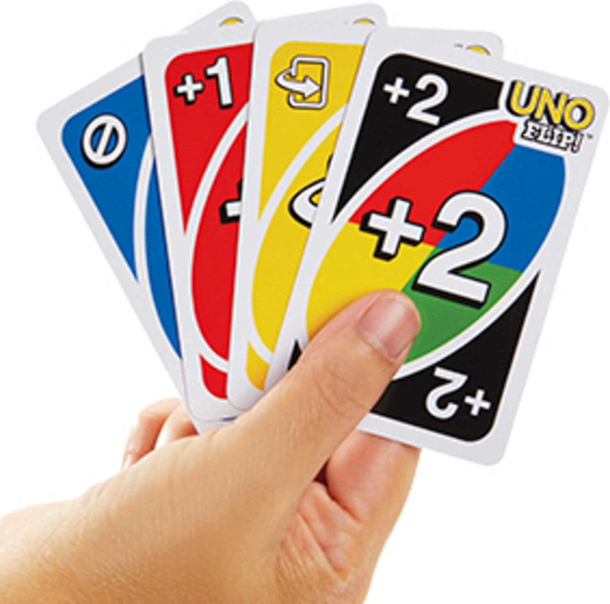 UNO FLIP! Card Game in Storage Tin,Ages 7+, 2-10 Players