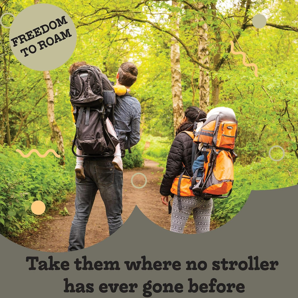Hiking Baby Carrier Backpack - Toddler & Child Carrier