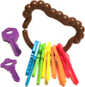 Krazy Keys - Lace, Count, Match & Play with 12Pc Real Key Shapes + Ebook